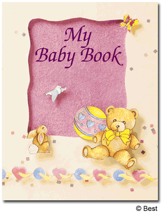 Baby Photo Book on My Baby Book Has The Normal Info And Some Pics A Lock Of Hair I Put